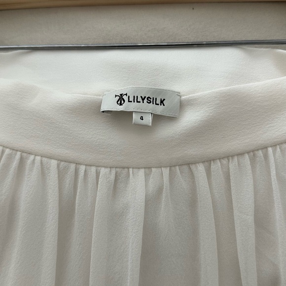 Lilysilk Double-layer Silk Tulle Skirt - Picture 4 of 5